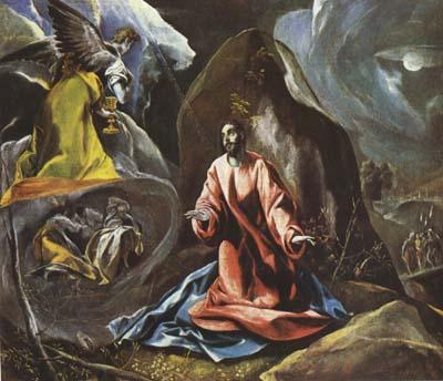 El Greco The Agony in the Garden (mk08) oil painting picture